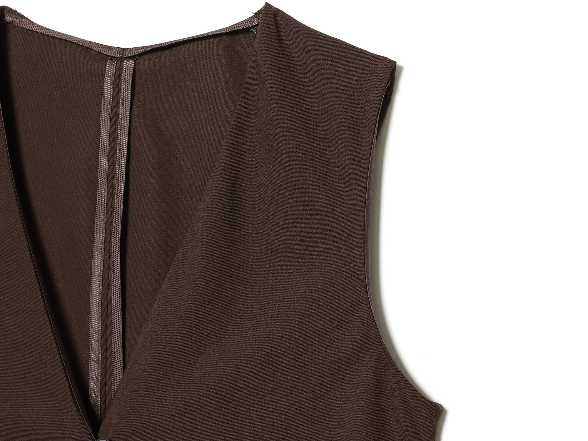 Women's lace decoration V-neck asymmetrical top