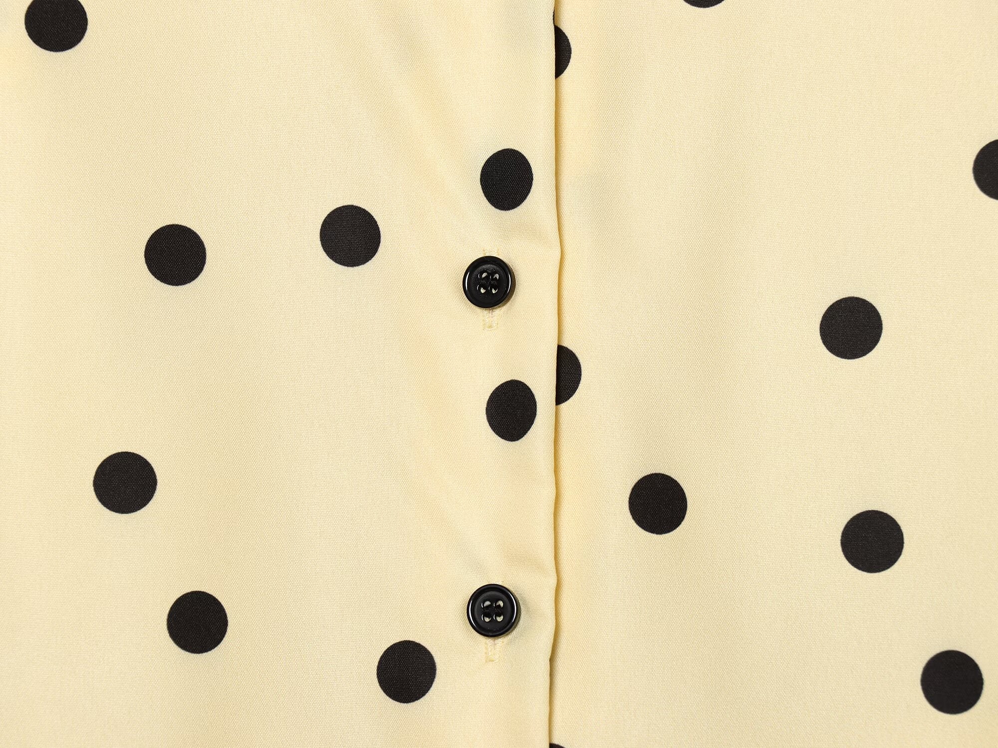 suit Women's 2 pieces short drawstring pleated polka dot Coat+Shorts