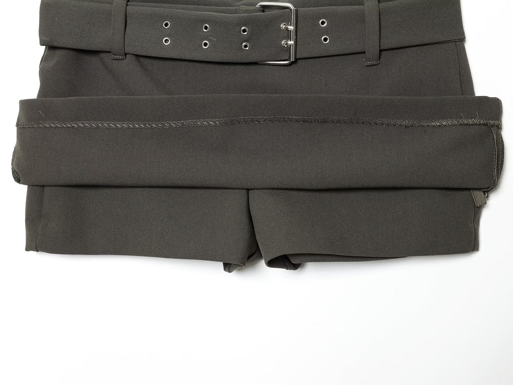 2026 Women's With Belt slim versatile culottes